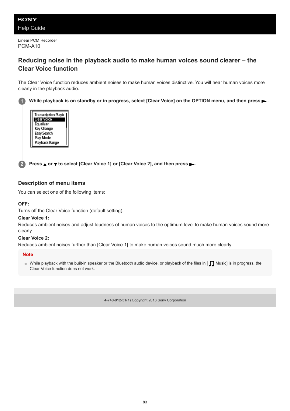 Sony VPLL-3024 Fixed Short Throw Lens (2.34:1 to 3.19:1) User Manual | Page 83 / 259