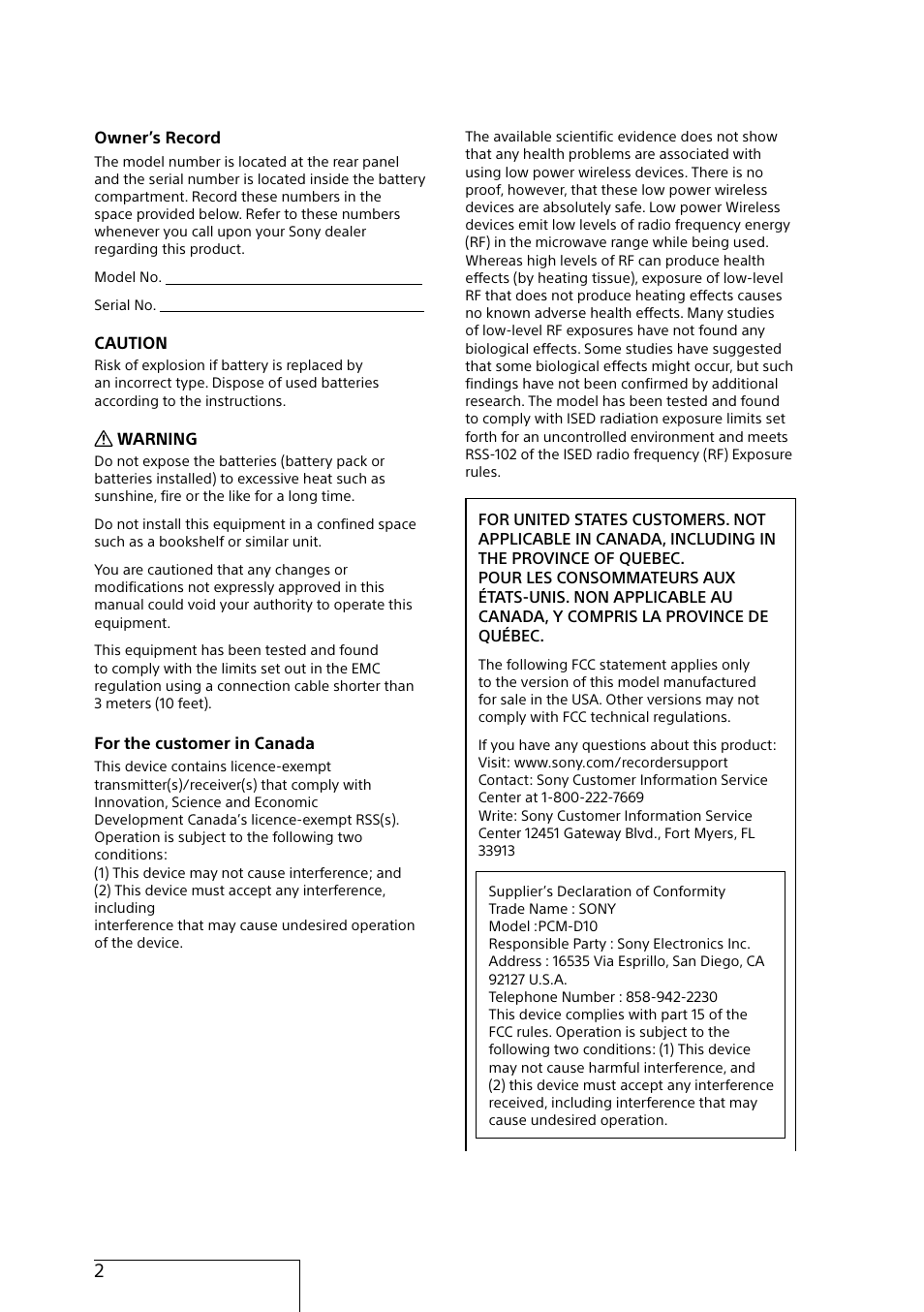 Sony MAS-A100 IP-Based Ceiling Beamforming Microphone User Manual | Page 2 / 100