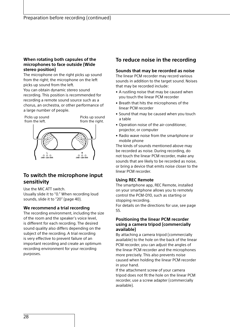 Sony MAS-A100 IP-Based Ceiling Beamforming Microphone User Manual | Page 28 / 100