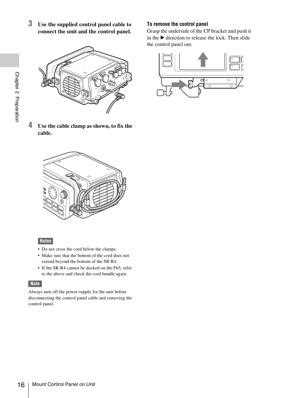 Sony VCT-SGR1 Shooting Grip User Manual | Page 16 / 61