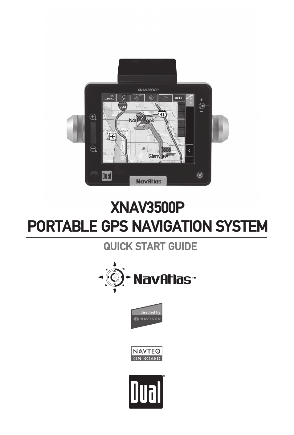 Dual XNAV3500P User Manual | 32 pages