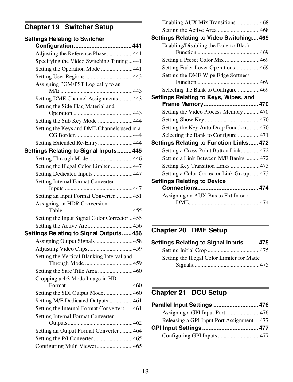 Sony GP-X1EM Grip Extension User Manual | Page 13 / 574