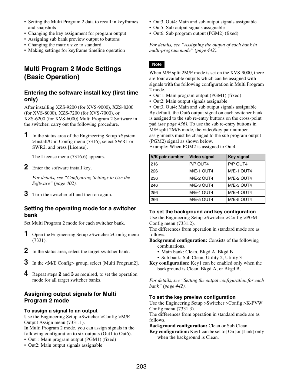 Multi program 2 mode settings (basic, Operation), Multi program 2 mode settings (basic operation) | Sony GP-X1EM Grip Extension User Manual | Page 203 / 574