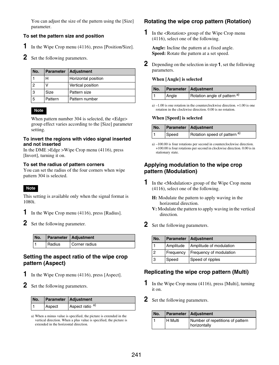 Sony GP-X1EM Grip Extension User Manual | Page 241 / 574