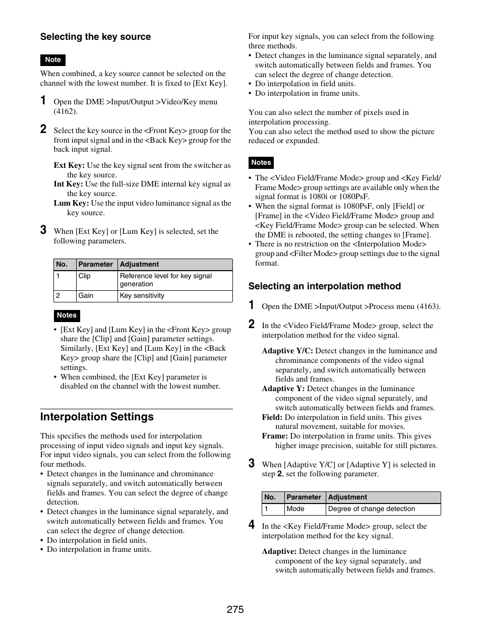 Interpolation settings | Sony GP-X1EM Grip Extension User Manual | Page 275 / 574