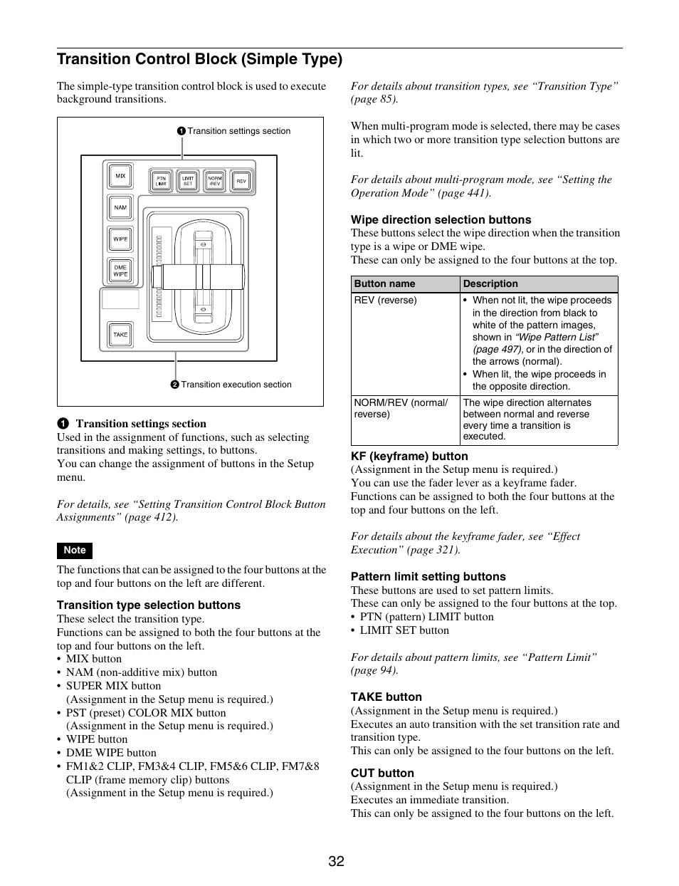 Transition control block (simple type) | Sony GP-X1EM Grip Extension User Manual | Page 32 / 574