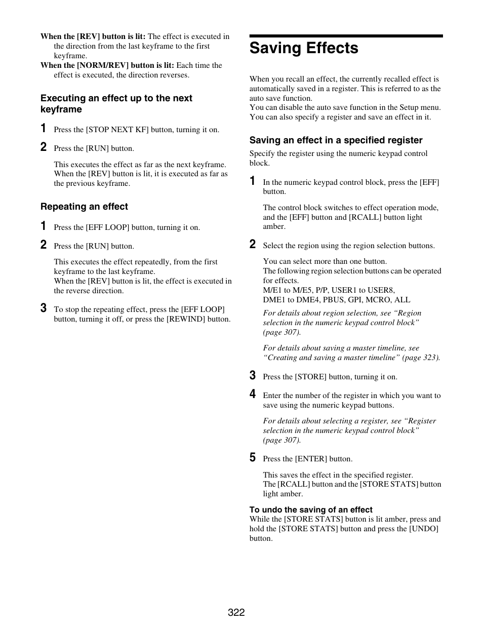 Saving effects | Sony GP-X1EM Grip Extension User Manual | Page 322 / 574