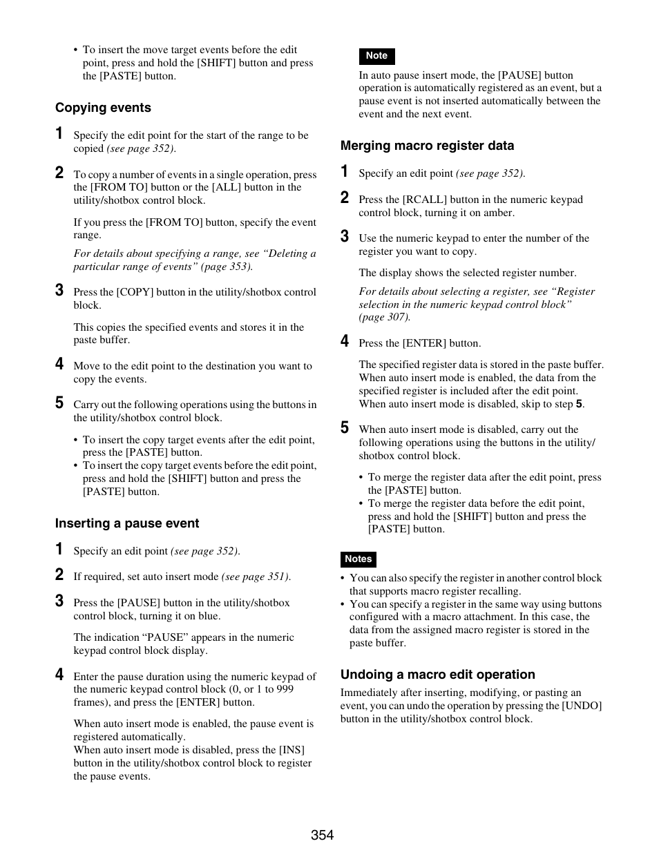 Sony GP-X1EM Grip Extension User Manual | Page 354 / 574