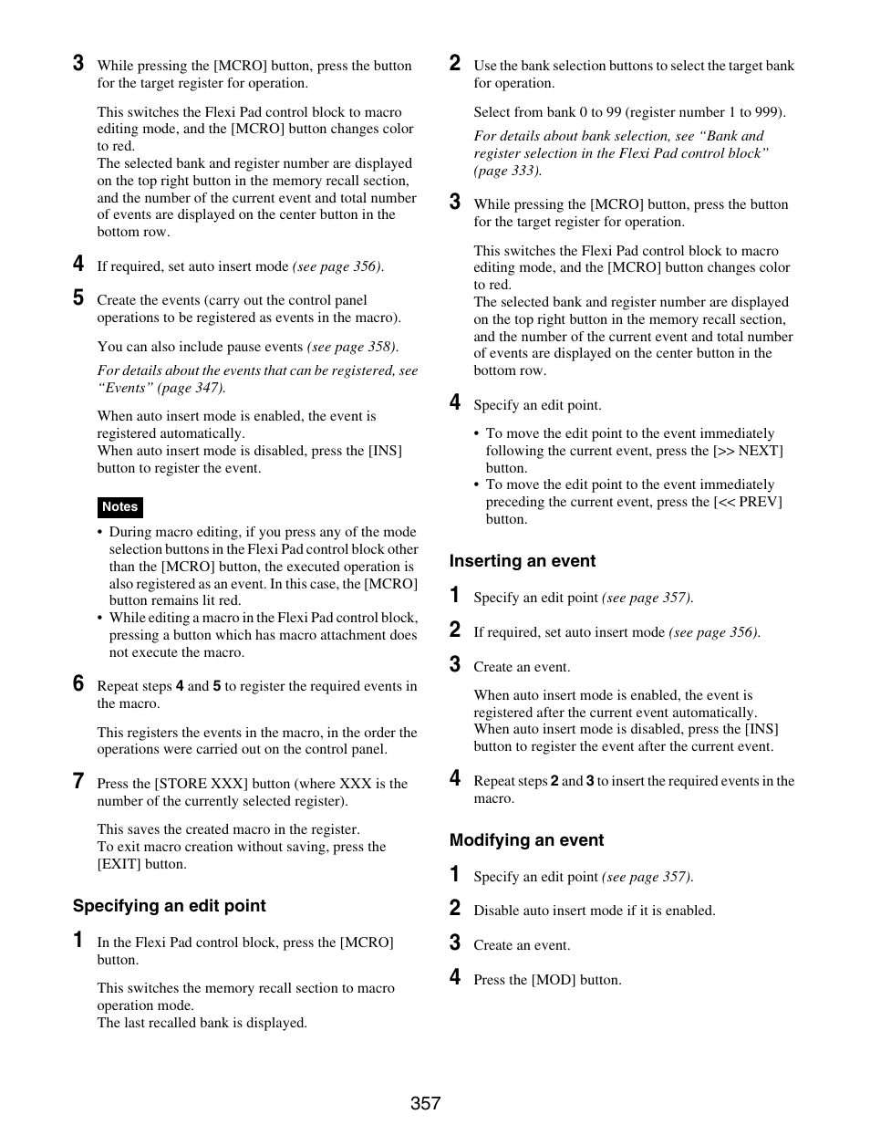 Sony GP-X1EM Grip Extension User Manual | Page 357 / 574