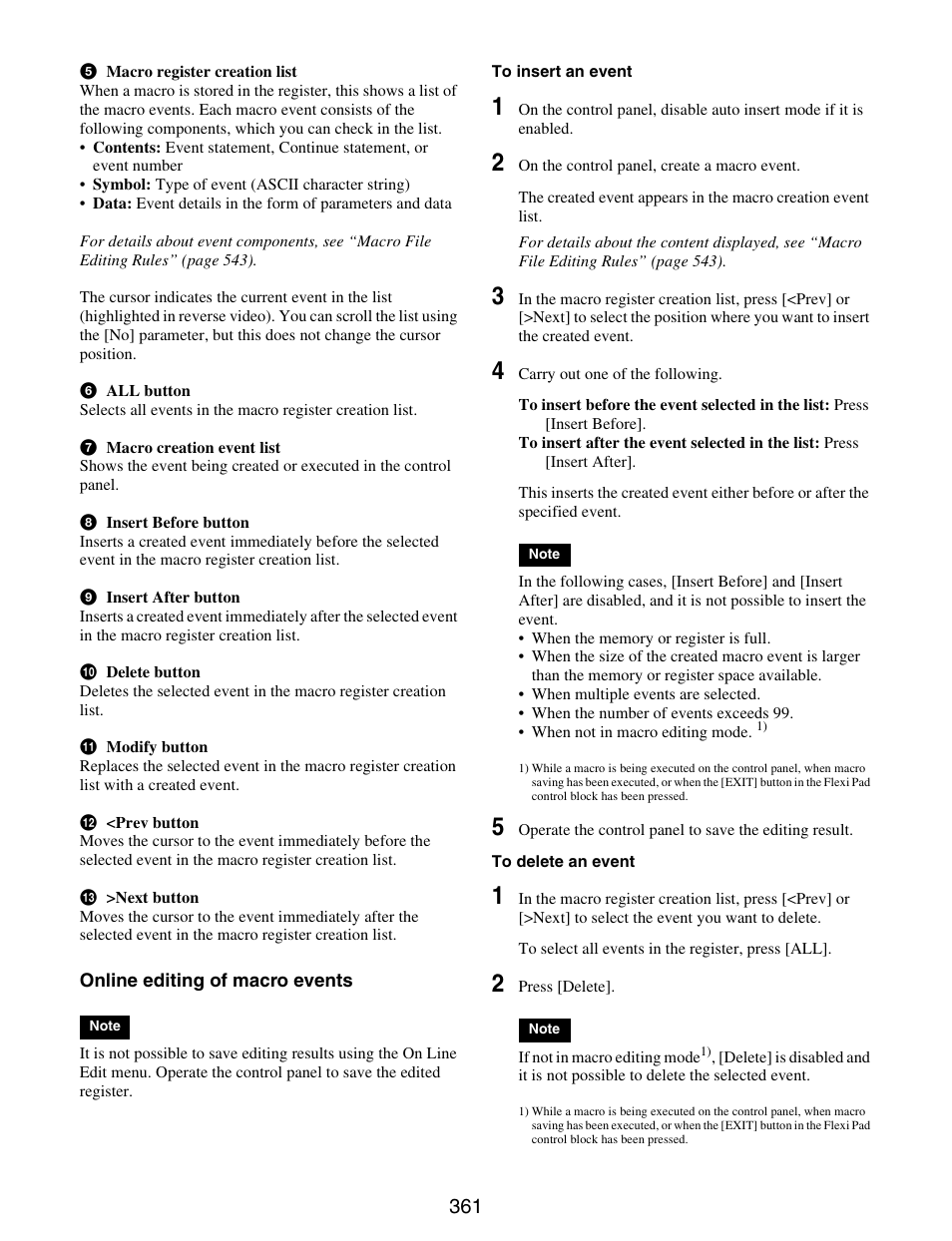 Sony GP-X1EM Grip Extension User Manual | Page 361 / 574