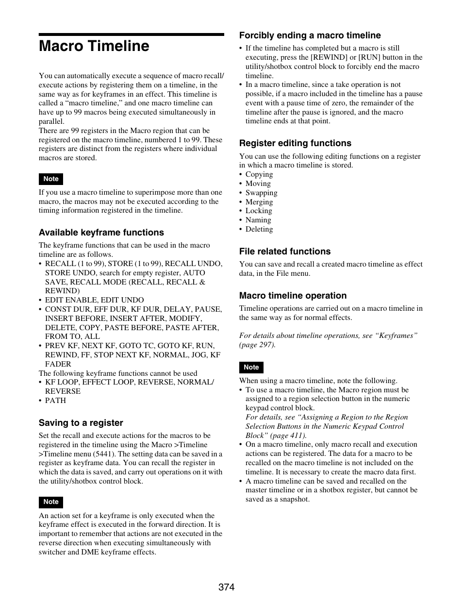 Macro timeline | Sony GP-X1EM Grip Extension User Manual | Page 374 / 574