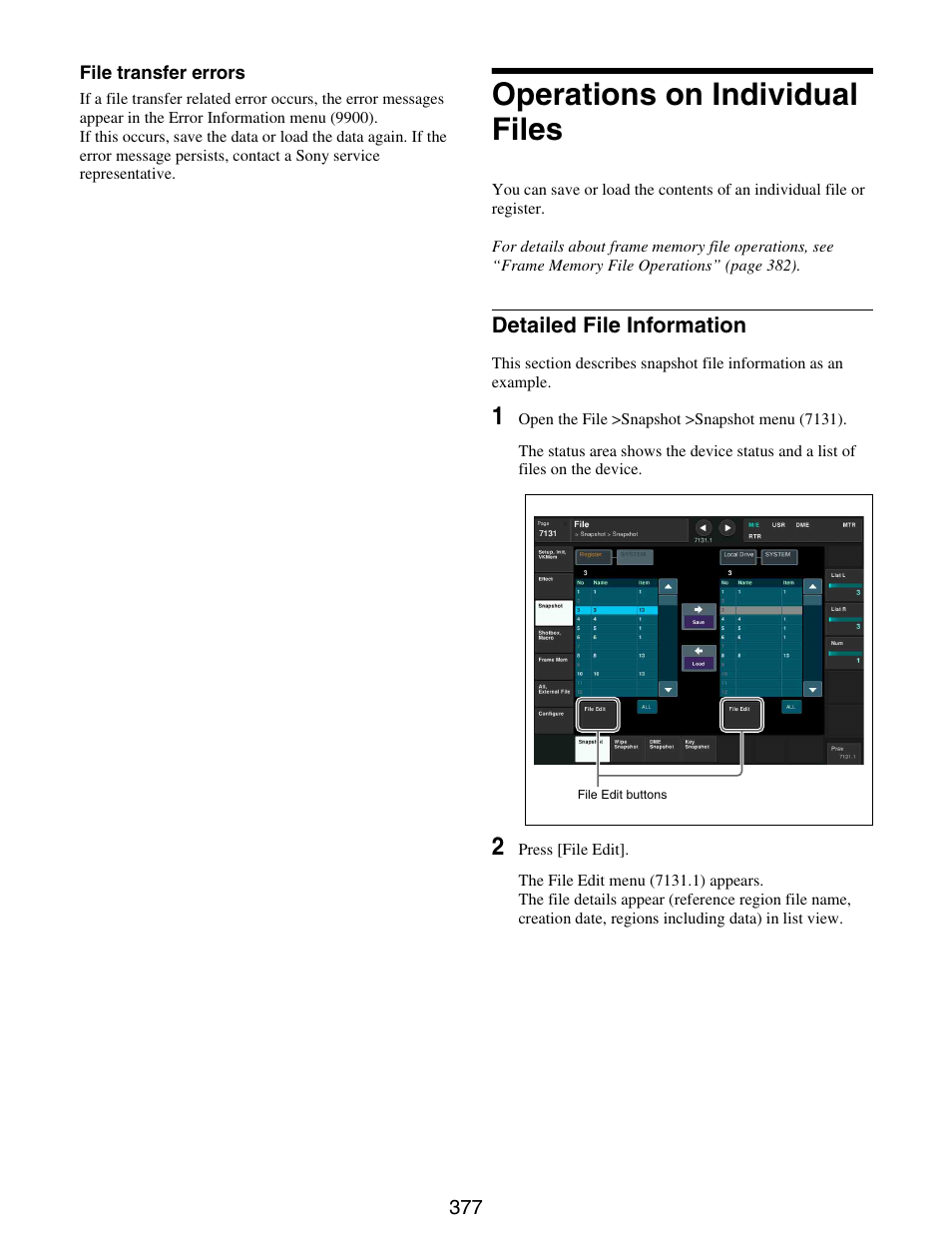 Operations on individual files, Detailed file information | Sony GP-X1EM Grip Extension User Manual | Page 377 / 574