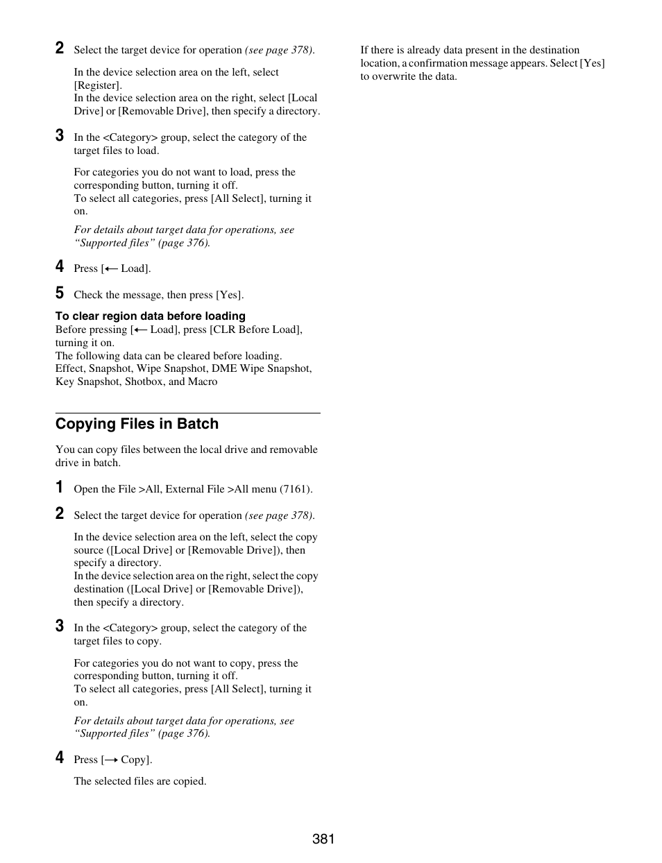 Copying files in batch | Sony GP-X1EM Grip Extension User Manual | Page 381 / 574