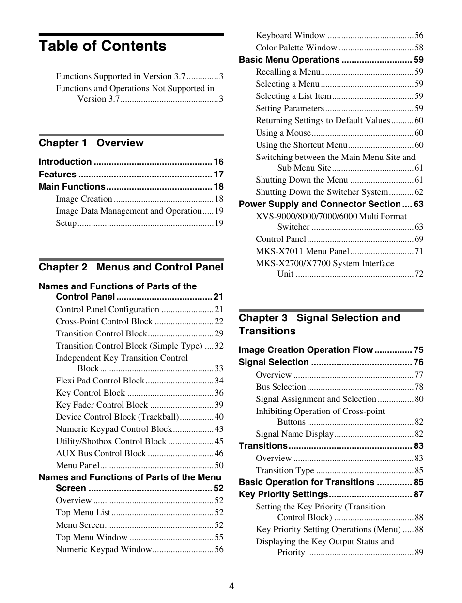 Sony GP-X1EM Grip Extension User Manual | Page 4 / 574