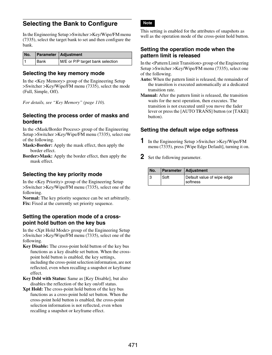 Selecting the bank to configure | Sony GP-X1EM Grip Extension User Manual | Page 471 / 574