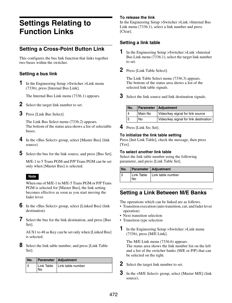 Settings relating to function links | Sony GP-X1EM Grip Extension User Manual | Page 472 / 574