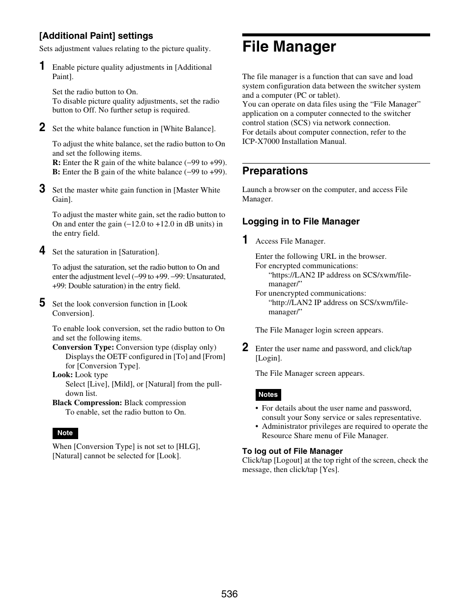 File manager, Preparations | Sony GP-X1EM Grip Extension User Manual | Page 536 / 574