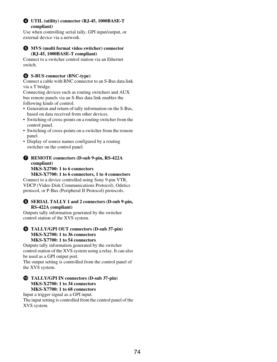 Sony GP-X1EM Grip Extension User Manual | Page 74 / 574