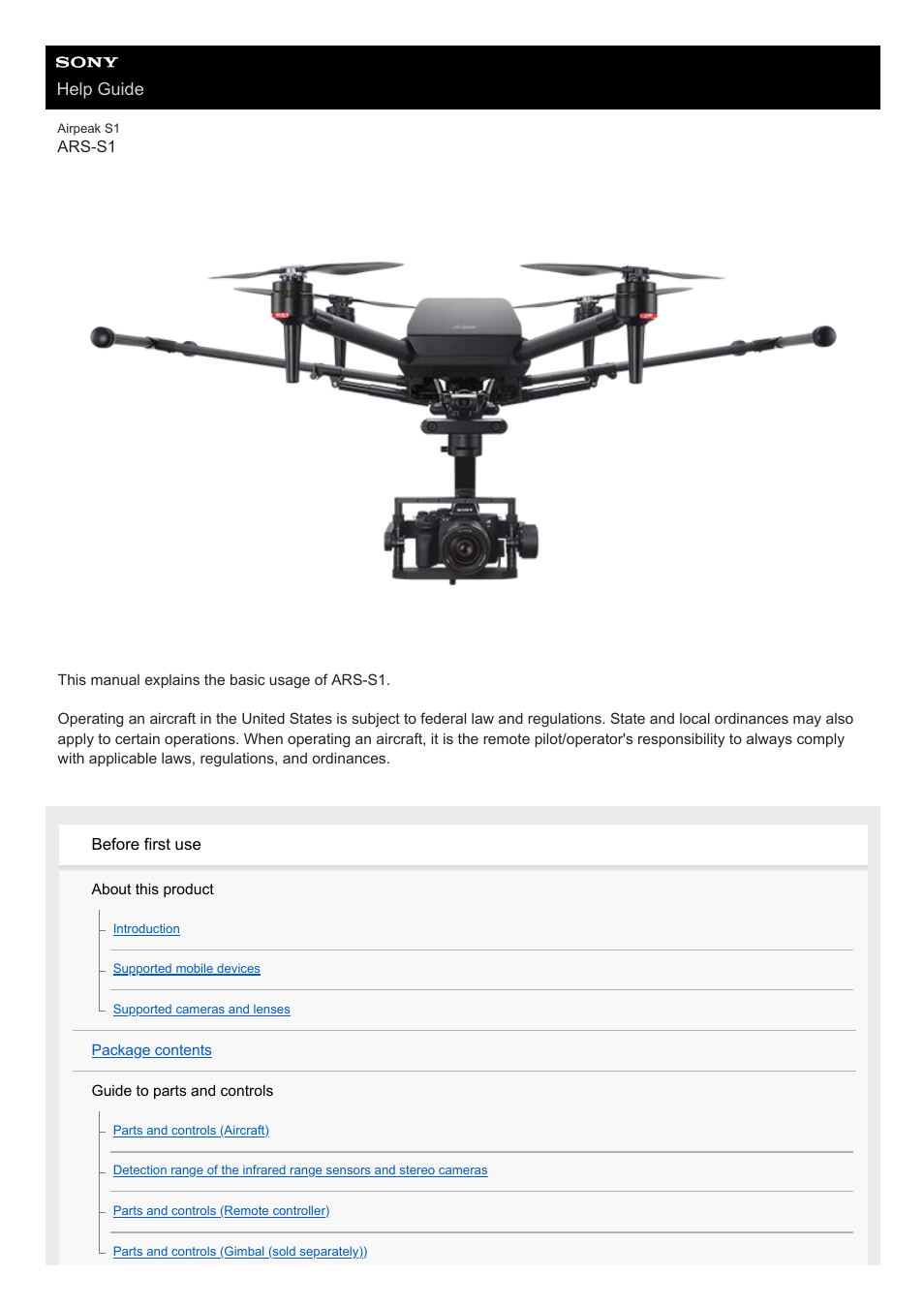 Sony AG-R2 Attachment Grip User Manual | 123 pages