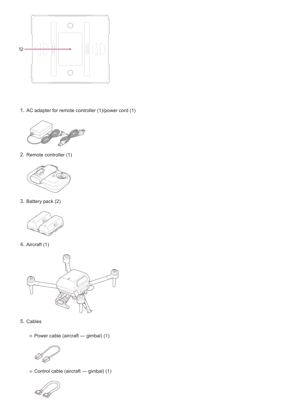 Sony AG-R2 Attachment Grip User Manual | Page 10 / 123