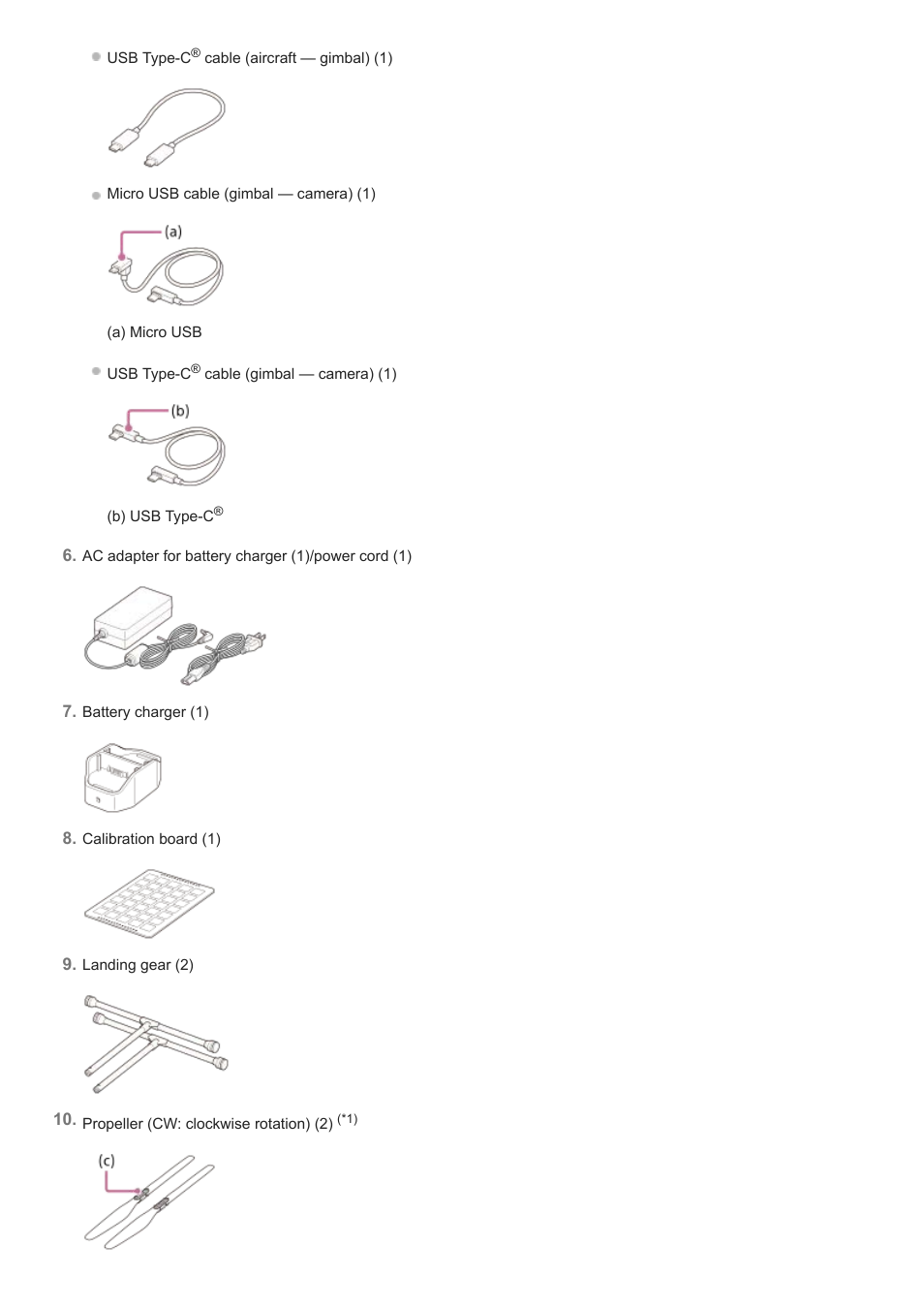 Sony AG-R2 Attachment Grip User Manual | Page 11 / 123