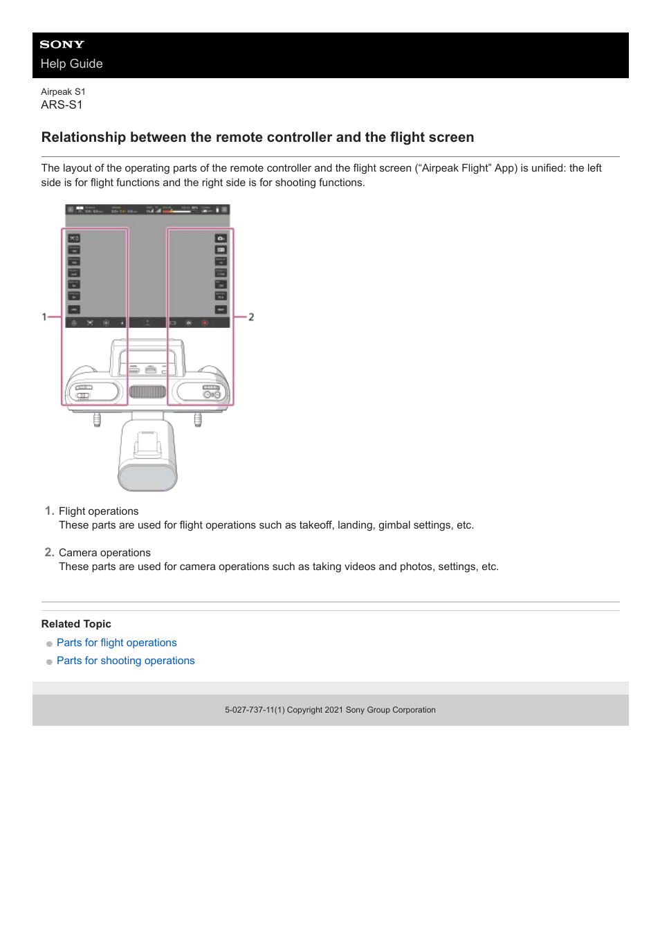 Sony AG-R2 Attachment Grip User Manual | Page 110 / 123