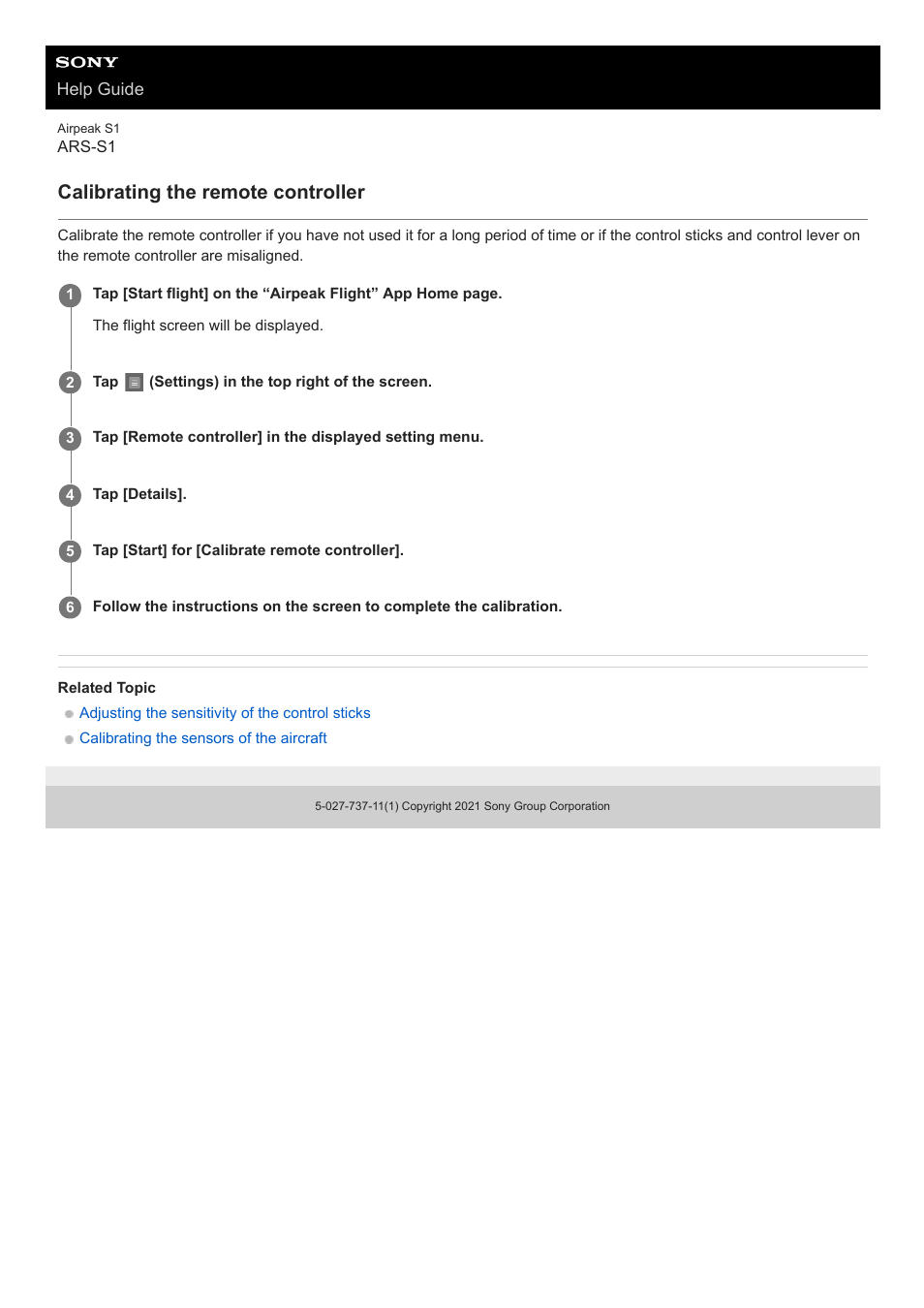 Calibrating the remote controller | Sony AG-R2 Attachment Grip User Manual | Page 116 / 123