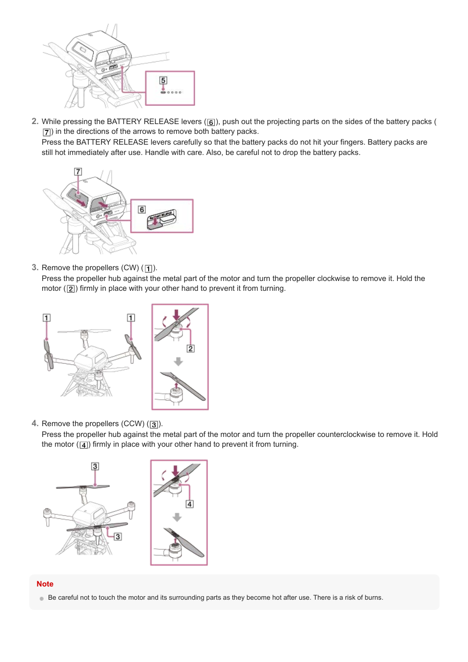 Sony AG-R2 Attachment Grip User Manual | Page 45 / 123