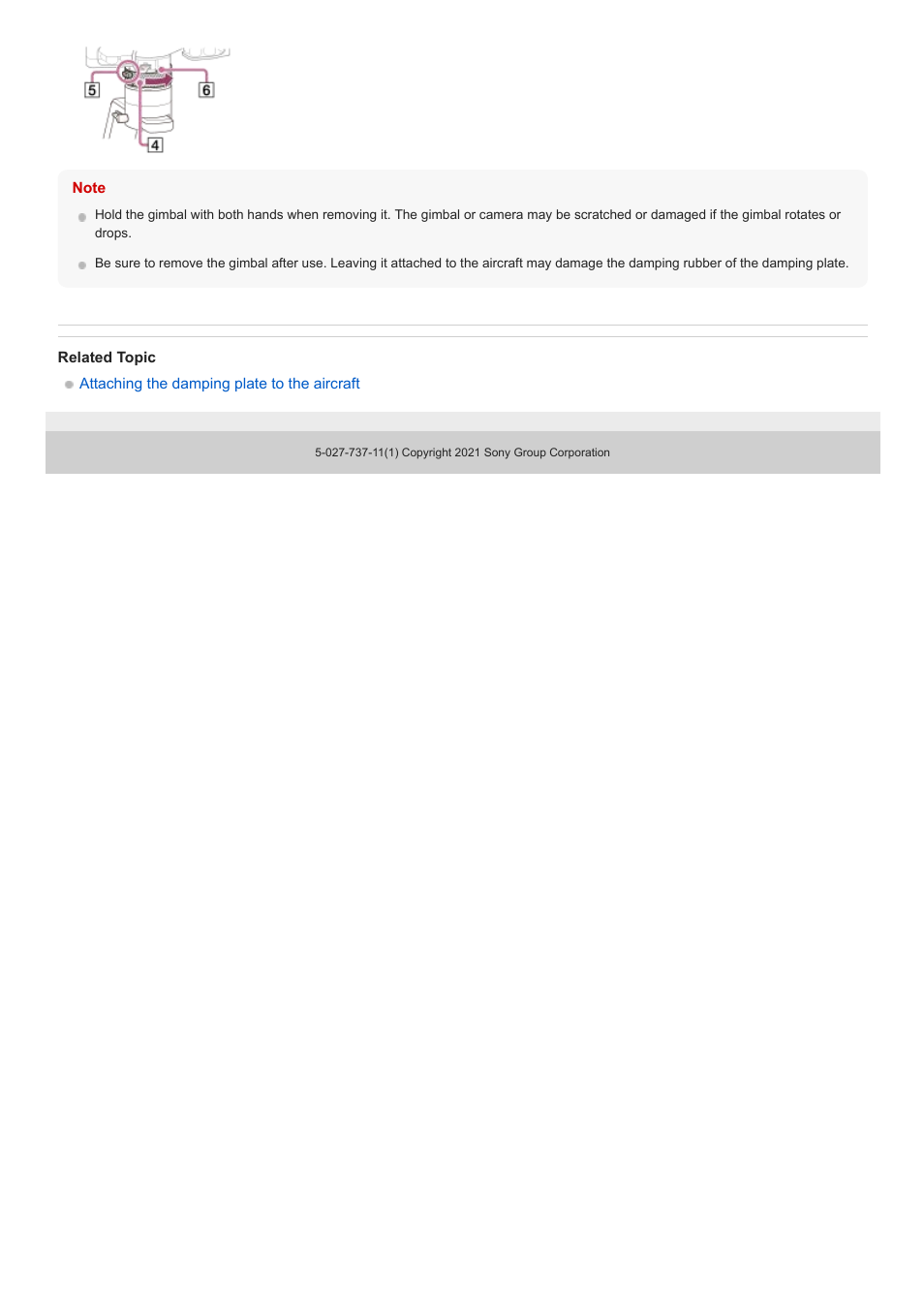 Sony AG-R2 Attachment Grip User Manual | Page 48 / 123