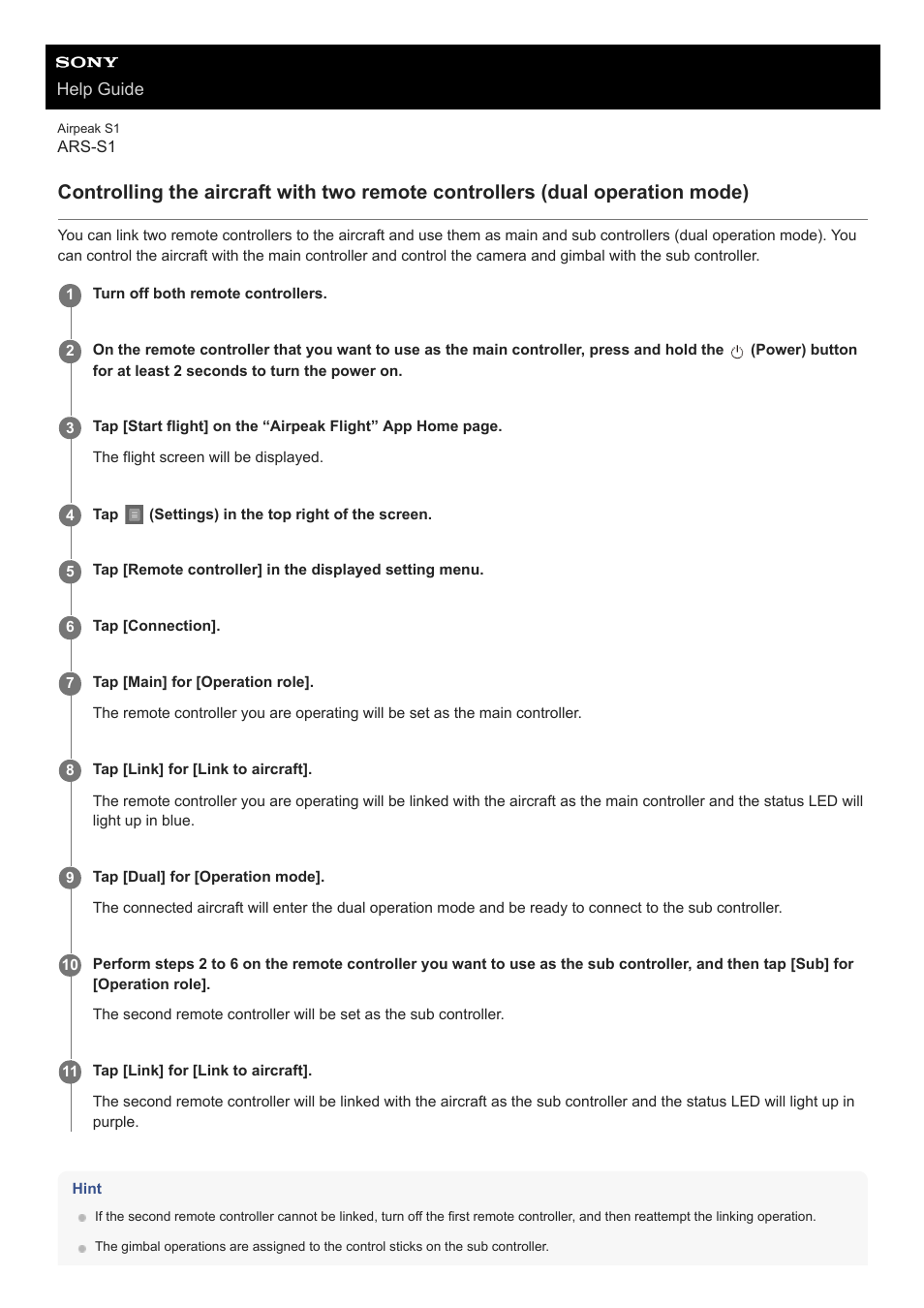 Sony AG-R2 Attachment Grip User Manual | Page 66 / 123