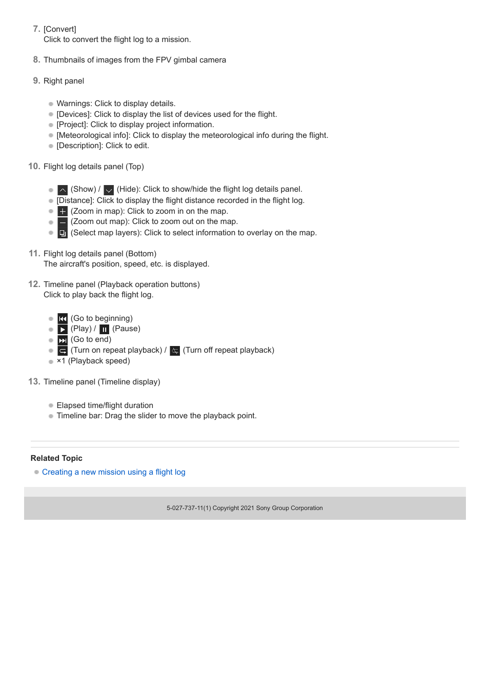 Sony AG-R2 Attachment Grip User Manual | Page 91 / 123