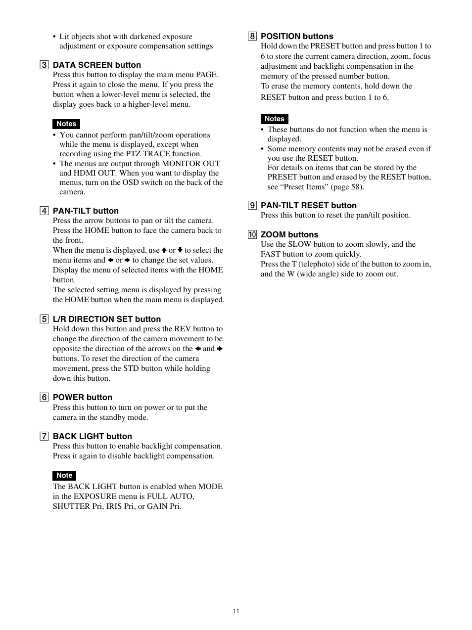 Sony ICF-506 Portable Analog FM/AM Radio User Manual | Page 11 / 64