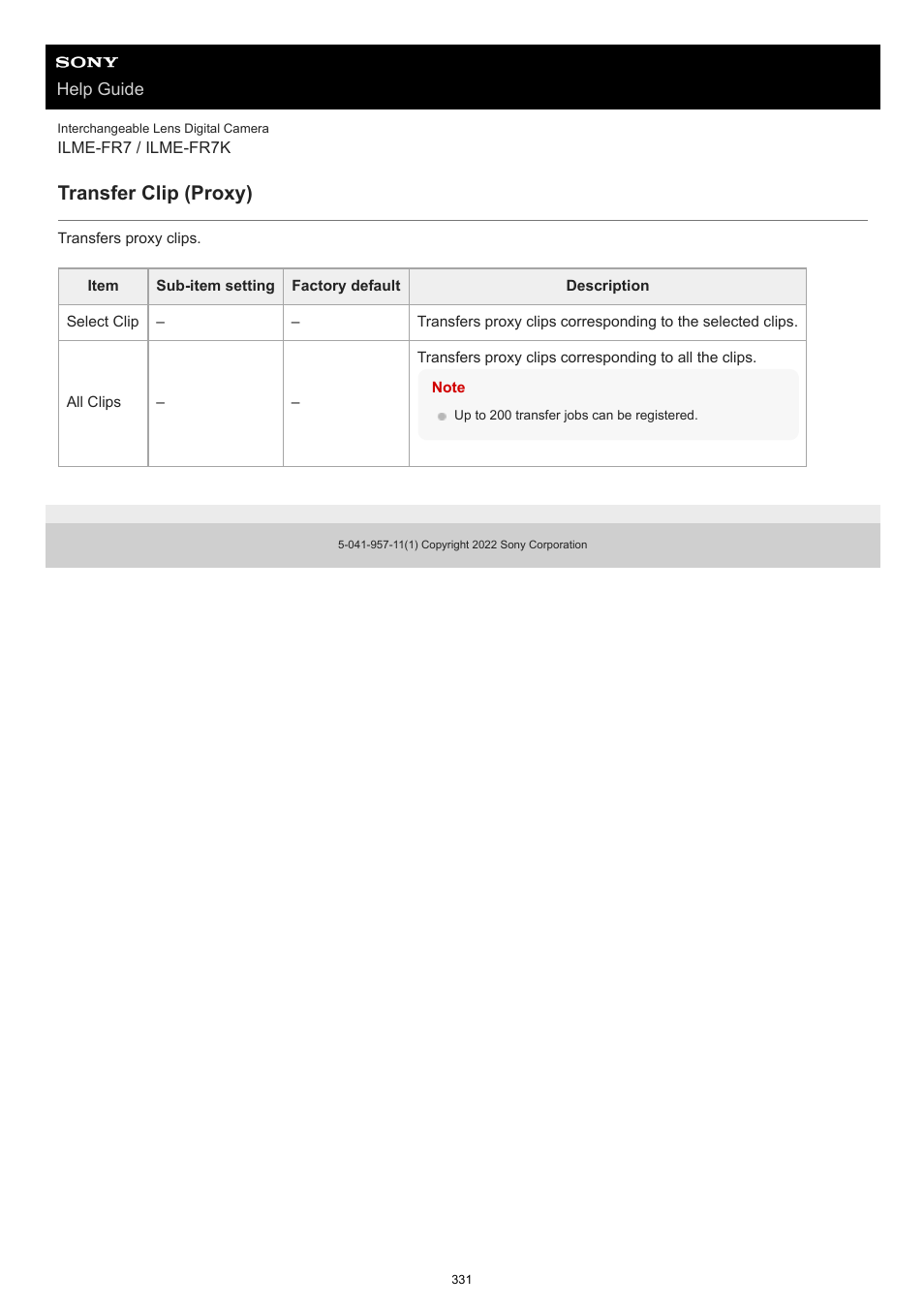 Transfer clip (proxy) | Sony NW-A306 Walkman A Series High-Resolution Digital Audio Player (Black) User Manual | Page 331 / 458