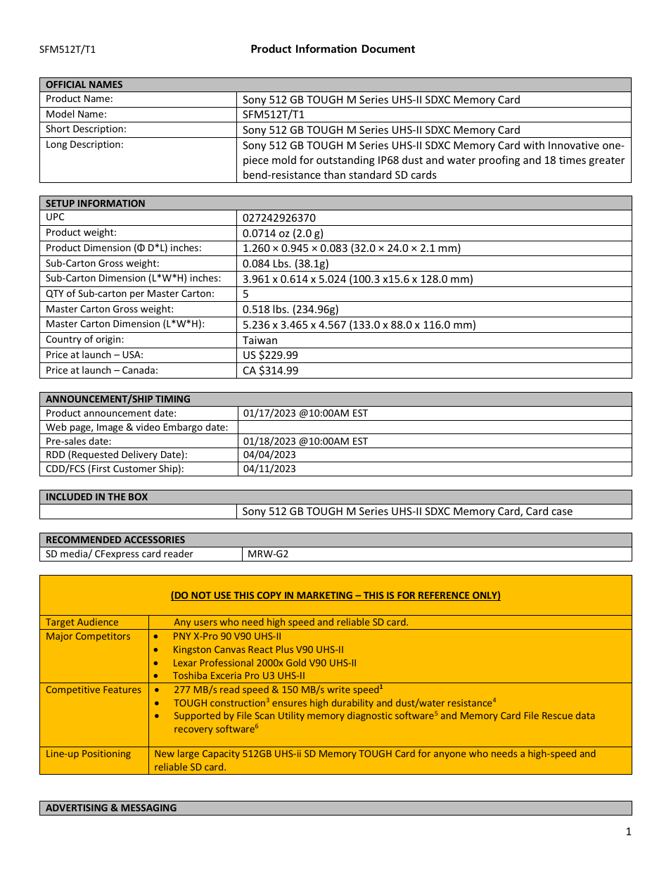 Sony SRS-XG300 Portable Bluetooth Speaker (Black) User Manual | 5 pages