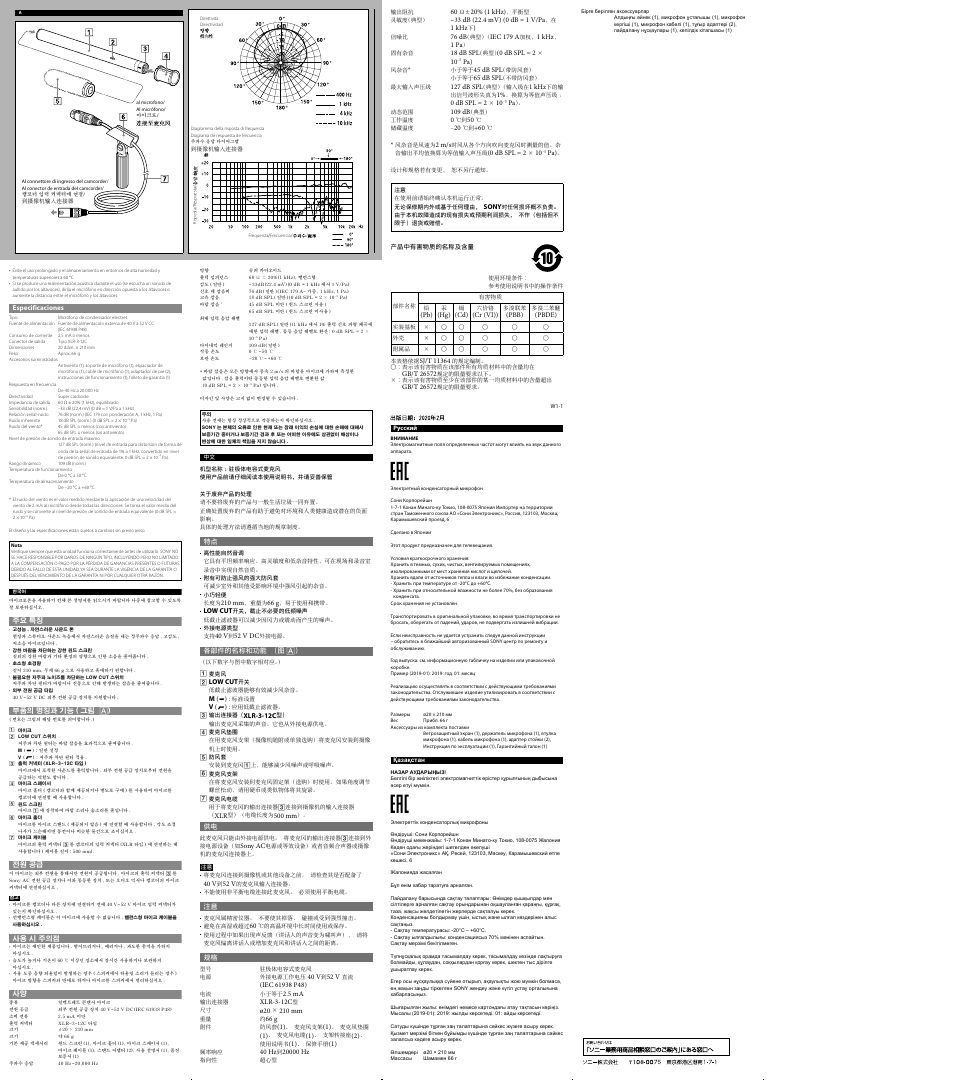 Sony X-Series SRS-XP500 Portable Wireless Speaker User Manual | Page 2 / 2