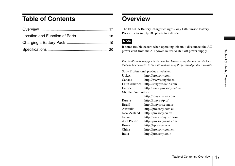 Sony SRX-T110 4K SXRD 11,000-Lumen Projector (No Lens or Lamps) User Manual | Page 17 / 83