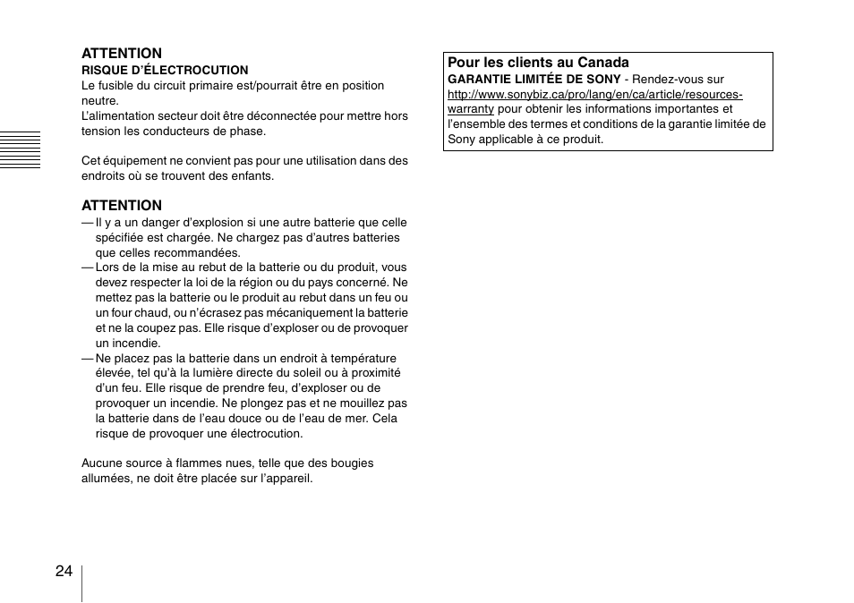 Sony SRX-T110 4K SXRD 11,000-Lumen Projector (No Lens or Lamps) User Manual | Page 24 / 83