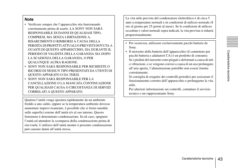 Sony SRX-T110 4K SXRD 11,000-Lumen Projector (No Lens or Lamps) User Manual | Page 43 / 83