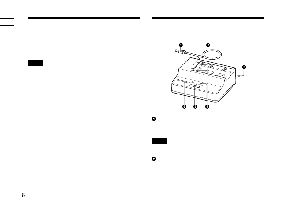 各部の名称と働き | Sony SRX-T110 4K SXRD 11,000-Lumen Projector (No Lens or Lamps) User Manual | Page 8 / 83