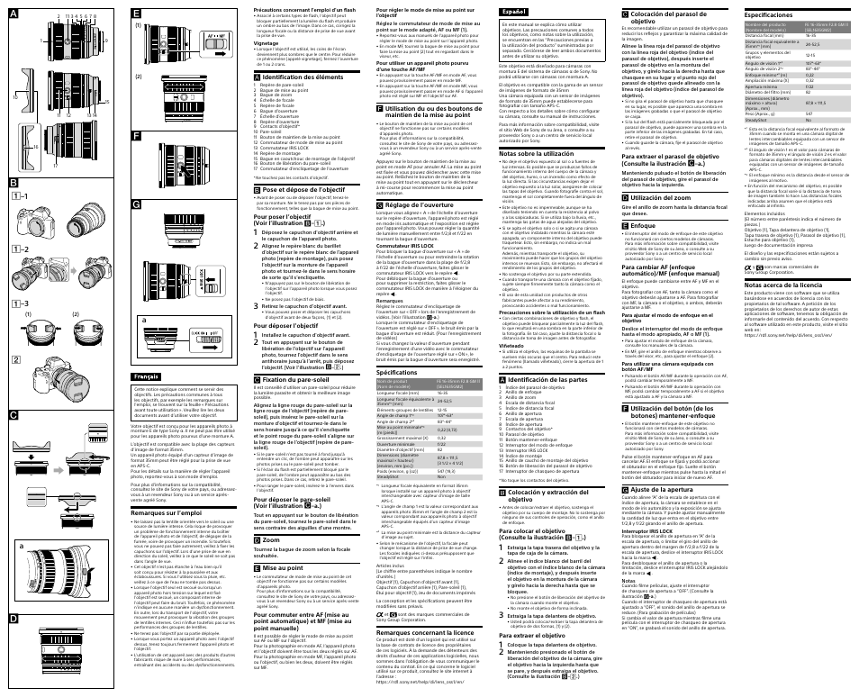 Sony VPL-FHZ85 7300-Lumen WUXGA 3LCD Laser Projector (Black) User Manual | Page 2 / 2
