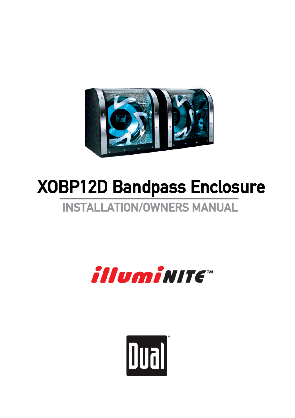 Dual XOBP12D User Manual | 8 pages