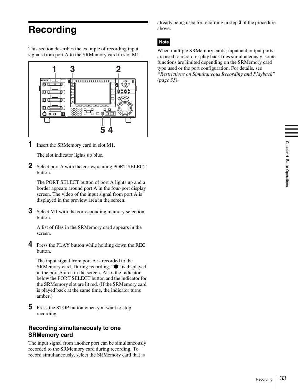 Recording | Sony X85K 50" 4K HDR Smart LED TV User Manual | Page 33 / 70