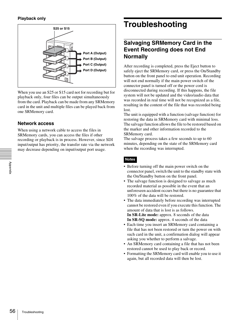 Troubleshooting, Normally | Sony X85K 50" 4K HDR Smart LED TV User Manual | Page 56 / 70