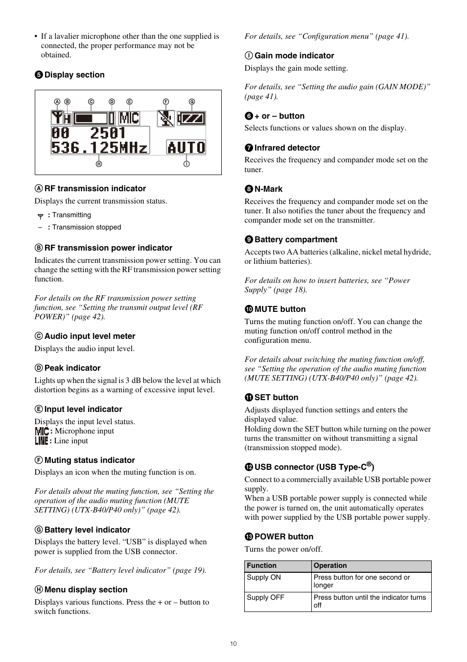 Sony VCT-SP2BP Camcorder Shoulder Support User Manual | Page 10 / 56