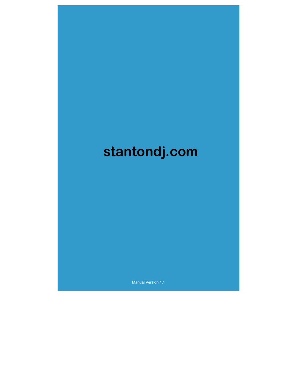 Stanton STX Portable Scratch Turntable (Limited Edition) User Manual | Page 8 / 8