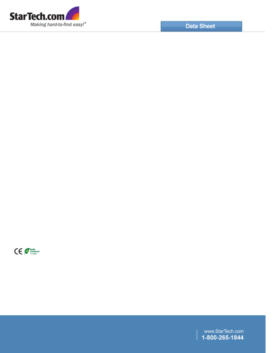 StarTech.com Bi-Directional SATA/IDE Adapter Converter (Black) User Manual | Page 3 / 3