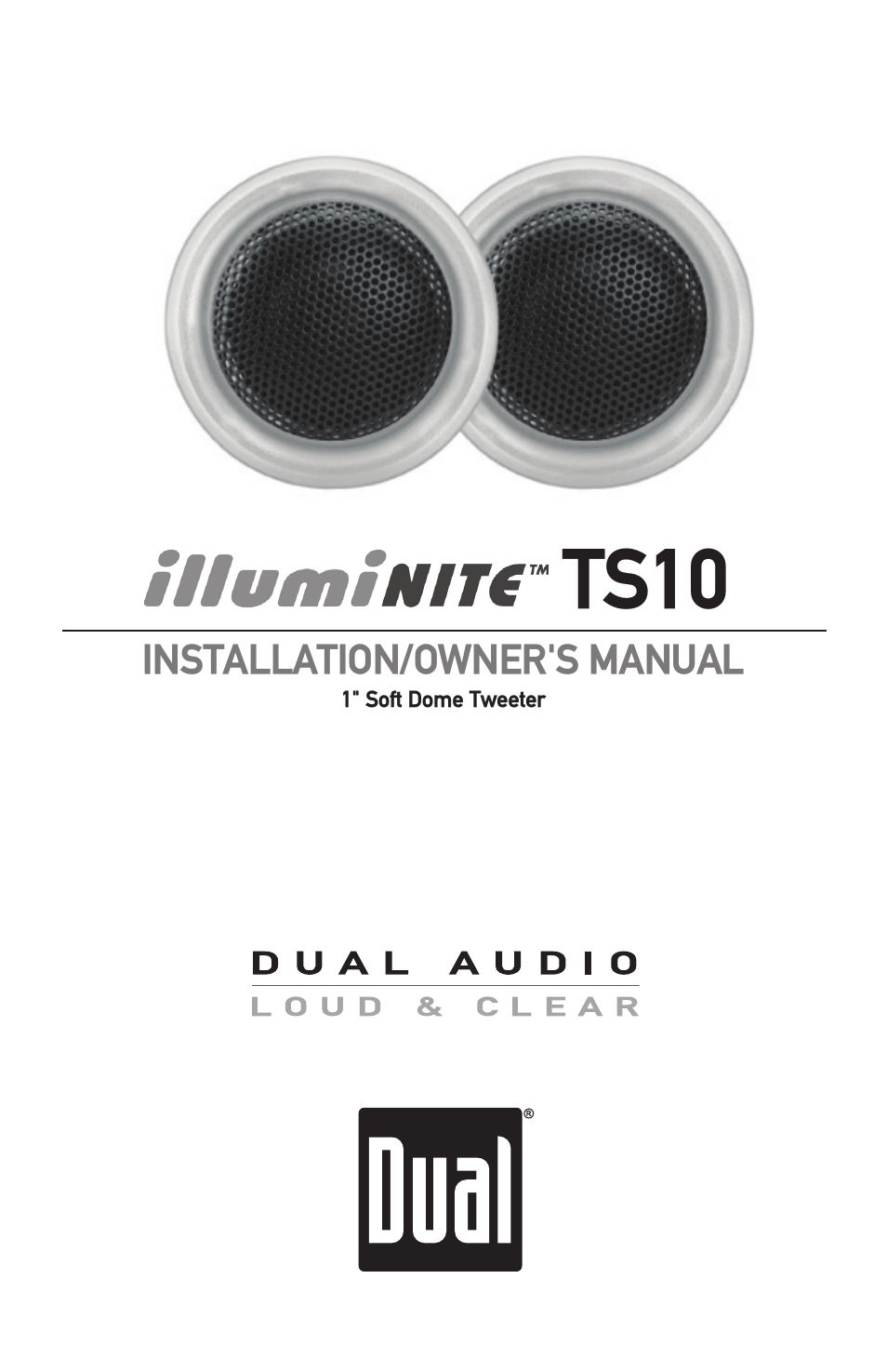 Dual ILLUMINITE TS10 User Manual | 4 pages