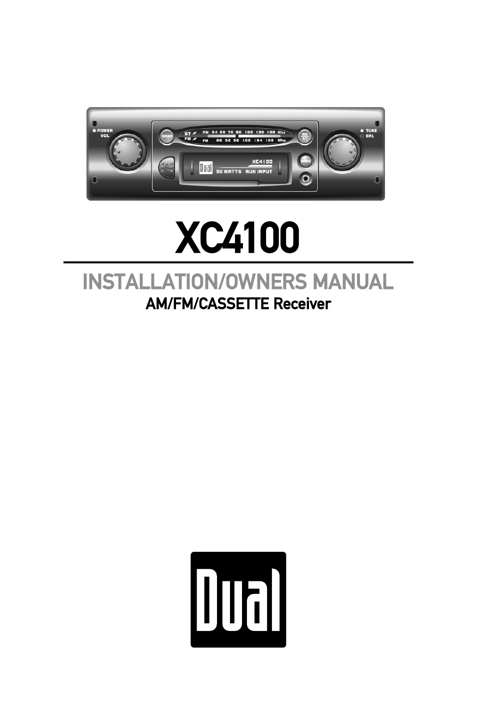 Dual XC4100 User Manual | 8 pages