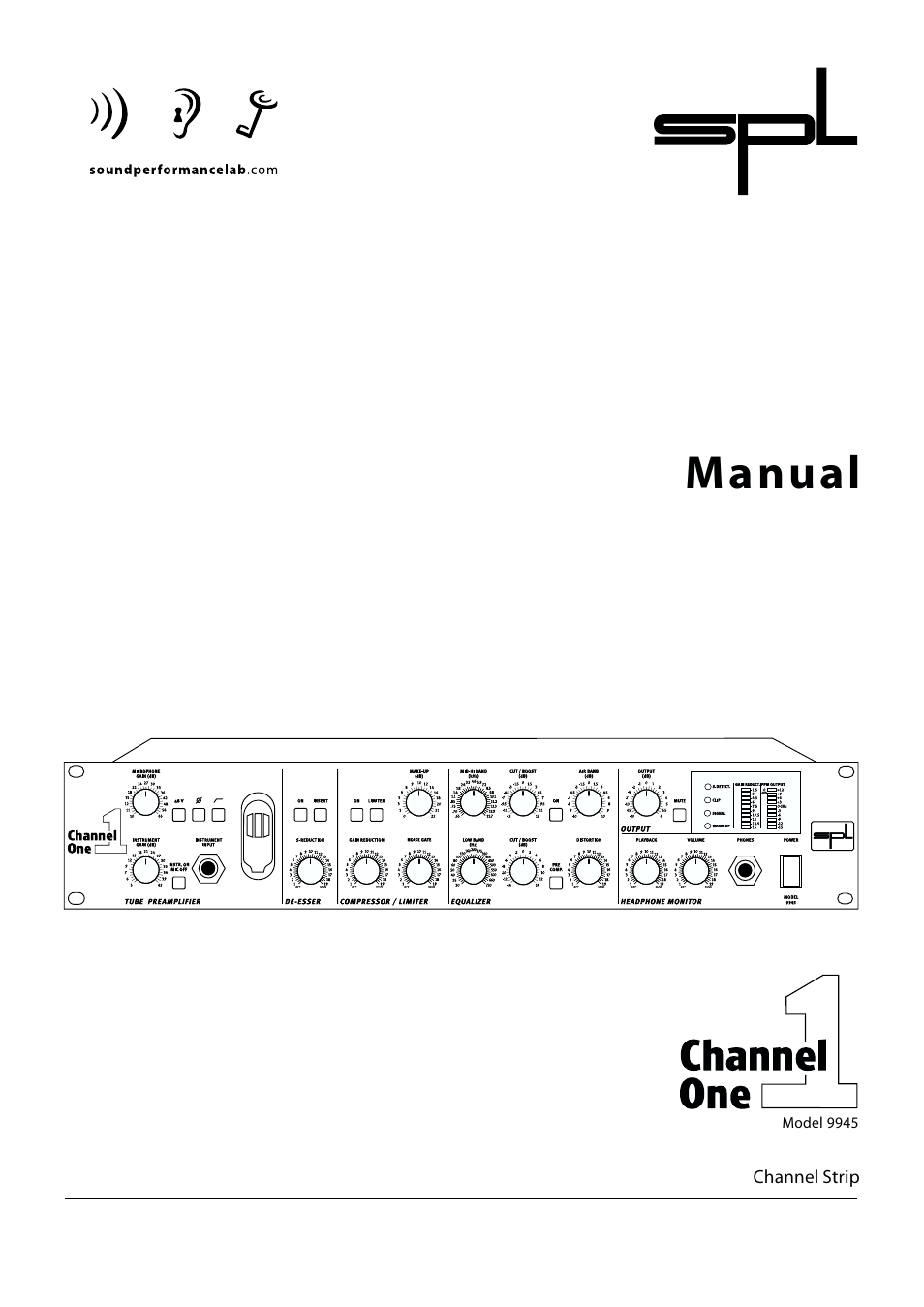 SPL Channel One Channel Strip User Manual | 28 pages