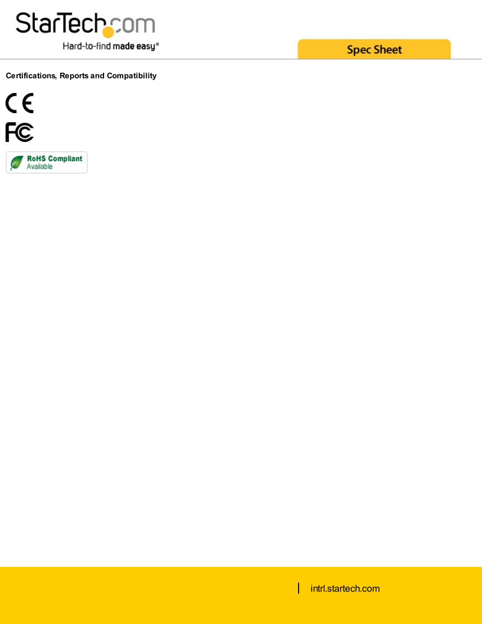 StarTech.com Mini DisplayPort to DVI Active Adapter (Black) User Manual | Page 3 / 3